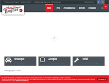 Tablet Screenshot of fahrzeug-bogner.de